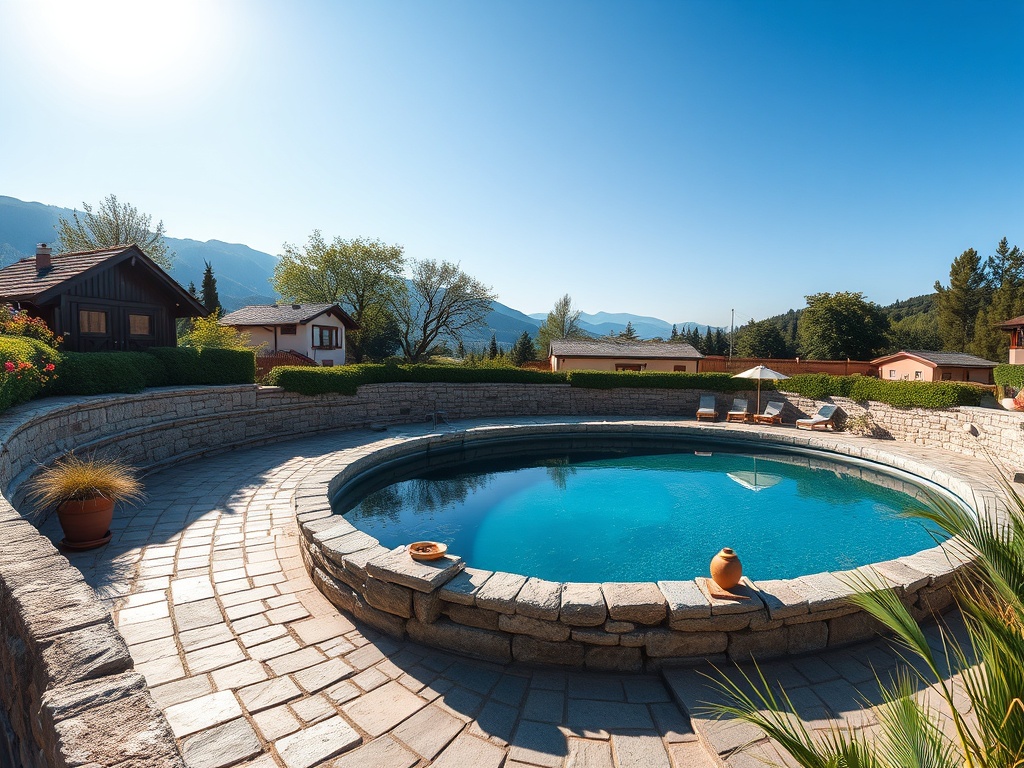 Терраса вокруг бассейна: материал настила